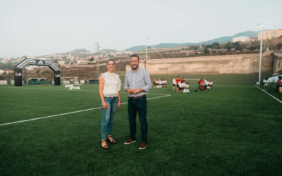 El Ayuntamiento de La Victoria presenta las mejoras ejecutadas en el Campo Municipal de Fútbol