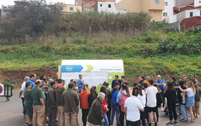 Un mini punto limpio se instala en La Victoria de Acentejo